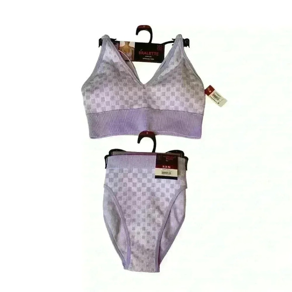 No Boundaries NWT. Underwear Set. Purple & White - Picture 1 of 5